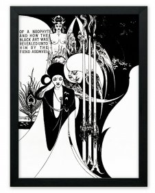 BEARDSLEY Aubrey Art Nouveau Vintage Art Poster Print