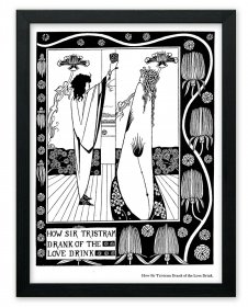BEARDSLEY Aubrey Art Nouveau Vintage Art Poster Print