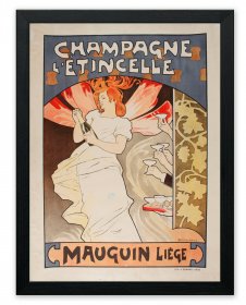 Émile Berchmans Art Nouveau Vintage Art Poster Print