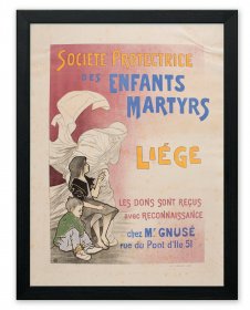 Émile Berchmans Art Nouveau Vintage Art Poster Print