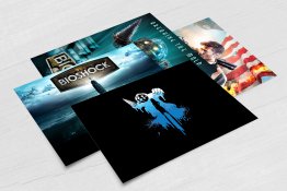 BIOSHOCK Set of 4 x POSTCARDS