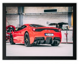 Super Fast Sports Racing Luxury Car Poster Art Print