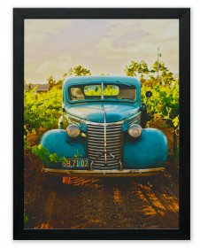 Super Retro Truck Vintage Car Poster Art Print