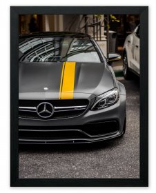 Super Fast Sports Racing Luxury Car Poster Art Print