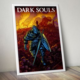 DARK SOULS Gaming Video Game Poster Print