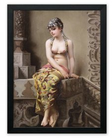 Luis Ricardo Falero Oriental Vintage Art Poster Print