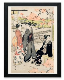 Eishi Hosoda Traditional Japanese Art Poster Print