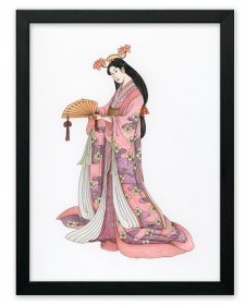 Eishi Hosoda Traditional Japanese Art Poster Print