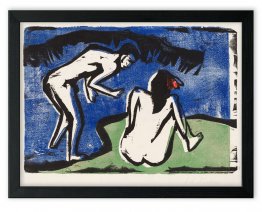 Ernst Ludwig Kirchner Vintage Art Poster Print