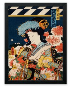 KUNICHIKA Traditional Japanese Art Poster Print