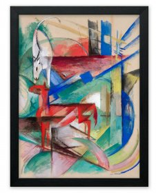 Franz Marc Vintage Art Poster Print