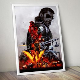 METAL GEAR SOLID V 5 Gaming Video Game Poster Print