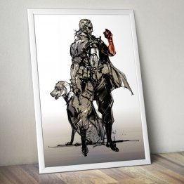 METAL GEAR SOLID V 5 Gaming Video Game Poster Print