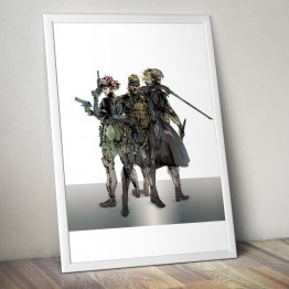 METAL GEAR SOLID IV 4 Gaming Video Game Poster Print