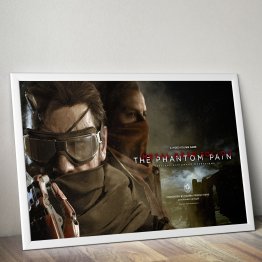 METAL GEAR SOLID V 5 THE PHANTOM PAIN Gaming Video Game Poster Print