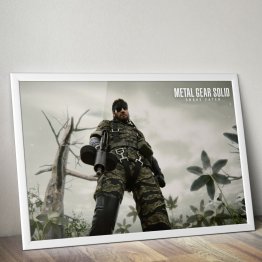 METAL GEAR SOLID III 3 SNAKE EATER Gaming Video Game Poster Print