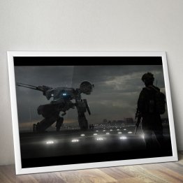 METAL GEAR SOLID Gaming Video Game Poster Print