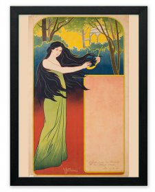 Henri Meunier Art Nouveau Vintage Art Poster Print