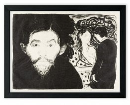 Edvard Munch Vintage Art Poster Print