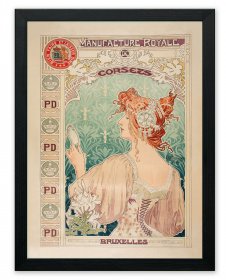 PRIVAT-LIVEMONT Henri Art Nouveau Vintage Art Poster Print