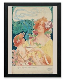 PRIVAT-LIVEMONT Henri Art Nouveau Vintage Art Poster Print