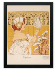 PRIVAT-LIVEMONT Henri Art Nouveau Vintage Art Poster Print