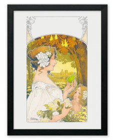 PRIVAT-LIVEMONT Henri Art Nouveau Vintage Art Poster Print