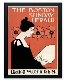 Ethel Reed Art Nouveau Vintage Art Poster Print