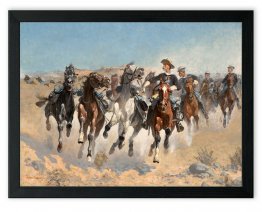 Frederic Remington Vintage Poster Print