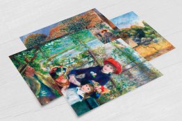Pierre-Auguste Renoir Set of 4 x POSTCARDS Art