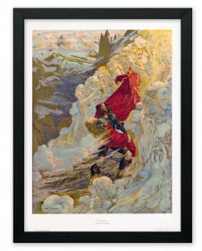 Carlos Schwabe Vintage Art Poster Print