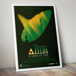 THE LEGEND OF ZELDA Gaming Video Game Poster Print